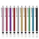 Premium 10-Pack Stylus Pens for Touchscreen Devices - Ultra-Sensitive, Precision Writing and Drawing - Compatible with iPad, iPhone iWatch Samsung Galaxy Tablet and More