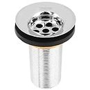 Vantage VAL-351 Stainless Steel Waste Coupling With Thick Rubber Seal, 100% Brass Backnut, Easy to Install and Clean Suitable For Garden Bathroom & Kitchen (4"f/t)