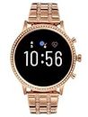 DHRIYA Gen 9 Diamond Strap HD Display 2 Straps BT Calling Smartwatch with Rose Gold & Purple Strap for Womens with ON/Off Logo