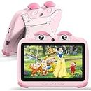 Ascrecem Kinder Tablet 7 Zoll Kids Tablets Android Baby Tablet für Kinder mit WiFi Dual Kamera kindertablet Bluetooth,Kindersicherung,Quad Core,2GB RAM 32GB ROM ab 3-14 Jahre für Mädchen Junge Youtube