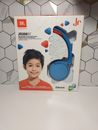 JBL JR 300BT Kids On-Ear Wireless Headphones with Safe Sound Technology (Blue/Or