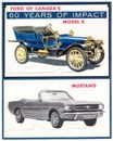 cr 1964 FORD OF CANADA 60 Year Anniversary MUSTANG Model K Dealer PROMO Display