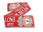 Official Liverpool FC Established 1892 Red Scarf
