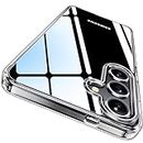 CASEKOO [Nie Vergilbung Crystal Clear für Samsung Galaxy S24 Plus Hülle 5G 2024 [Unzerstörbarer Militärschutz] Stoßfest Handyhülle Dünn Transparent Slim Case S24+ Cover - Durchsichtig
