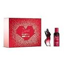Shakira Perfumes - Dance Red Midnight Gift Set da donna EDT 80ml + Deodorante 150 ml - Lunga durata - Fragranza sensuale, elegante e femminile - Noti dolci e audaci - Ideale da indossare di giorno