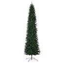 National Tree Company Árbol de Navidad artificial incluye soporte Kingswood lápiz de abeto, 3 m, 3 m