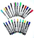 Marvy Uchida FABRIC Markers/Pens~YOU CHOOSE COLOR/TIP SIZE~Wearble Art~COMB SHP