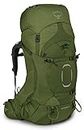 Osprey Aether 65 Men's Backpacking Pack Garlic Mustard Green - L/XL