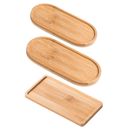 Wood Vanity Tray Bamboo Bathroom Tray for Counter Bamboo Tray for Home Decor