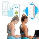 Kodgem Straight Posture Corrector Trainer for Women & Men - Updated Intelligent Posture Trainer - Upper Back Brace Smart Straightener Office Work Support - Shoulder & Back Posture Corrector Device