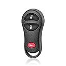 MACHSWON 3-Button Replacement Keyless Entry Remote Car Key Fob Black for Jeep Cherokee 1999-2001 for Jeep Grand Cherokee 1999-2004 GQ43VT9T