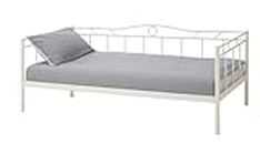 MARIAS KOMMERCE RAMSTA Day-Bed Frame with slatted Bed Base, White, 90x200 cm (35 3/8x78 3/4 ")