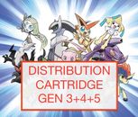 Pokémon Gen 3+4+5 Distribution Cartridge 270+ Events