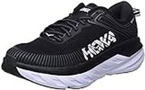 HOKA ONE ONE Bondi 7 Women's, Running Shoes Mujer, Black/White, 36 2/3 EU