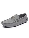 U.S. POLO ASSN. Mens BROODY Grey Driving Style Loafer - 10 UK (2FD22547G07)