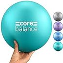 Core Balance Soft Pilates Ball Anti Burst With Inflation Tube Small 23cm / 9 Inch