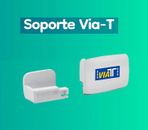 Soporte de Sujeción Telepeaje Via-T - Cristal Coche y Moto - Pinza - Via T -Viat