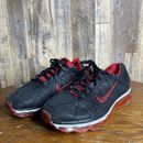 Nike Air Max 2015 Women's Running Shoes Size 11 Noble Black Red Hot Lava