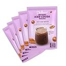 PLATTERED Iced Cocoa Mix Mocha Flavour | Summer Special Beverages | 35 Gram Sachet | Just Add Water | Enjoy Chilled Drink | Pack Of 5