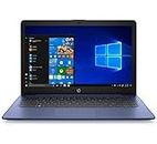 HP Stream 14-inch Laptop, Intel Celeron N4000, 4 GB RAM, 64 GB eMMC, Windows 10 Home in S Mode with Office 365 Personal for 1 Year (14-cb185nr, Royal Blue) (Renewed)