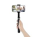 L08 Gimbal Stabilizer Selfie Stick Tr BT4.0 Wireless Aluminum Alloy Foldable Selfie Stick Tr for Smartphone Black VCXN