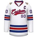 Custom Hockey Jersey Practice Jerseys for Men Youth Personalized Stitched or Printed Name&Number,Logo