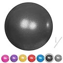 Fresion Mini Pilates Ball Exercise Ball for Yoga - 25cm Mini Yoga Ball, Core Ball,Small Workout Ball, Mini Stability Ball,Ballon Exercise Ball for Adults