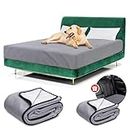 Paw Buddies Set of 2: Waterproof Blanket Cover 70”x90” for Adult, Dog, Cat or Any Pet - 100% Waterproof Furniture, Couch or Mattress Protector – for Twin, Queen, King Beds + Car Dog Blanket