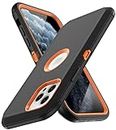 Aimoll-88 for iPhone 11 Pro Max Case, with Built in Screen Protector Heavy Duty Drop Protection,Full Body Rugged Shockproof Dust Proof Protective Phone Cover for Apple iPhone 11 Pro Max Orange