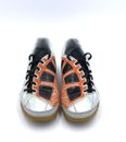 Nike Zapatos de Fútbol Interior Para Hombre Tenis Plata Naranja Césped Total 90 T90 Talla 7