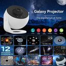 12In1 Galaxy Star Night Light Projector 360° Rotate Starry Sky Nights LED Lamp