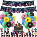 23PCS Among Us Birthday Party Decorations Video Games Party Supplies Banner Set