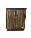 CASPIAN Furniture Shoerack Cabinet for Hallway/Outdoor Lobby (Streak Brown) Size 30 x 24 x 14 inches
