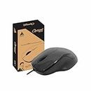 ProDot High-Performance 195 USB Mouse - Ergonomic Design, Precise Tracking, Universal Compatibility - Ideal for PC, Mac, Gaming, and Office Use (195, Wired)