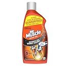 Mr Muscle Drain Unblocker, Sink & Drain Cleaner, Fast Acting Heavy Duty Drain Gel, Dissolves Clogs, Works 3x Better Than Bleach, Safe for All Pipes, 500ml