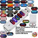 Retro Games 64GB USB 3.0 Stick FrontEnd for Windows 7 8 10 PC/Laptop Plug n Play