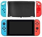 TMG Protective Case for Nintendo Switch OLED Anti-Slip Silicone Protective Skin Case Cover Anti-Slip Silicone Grips Covers