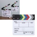 (20x19,5 cm) Película Clap Board Director Filmación Clapper Tablero Clapboard Foto Pro HG