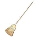 YORK Natural Sorgo Beech Wood Handle Broom Stick for Versatile Cleaning: Ideal for Wet Floors, Gardens, and Outdoor Surfaces - (Pack of 1)