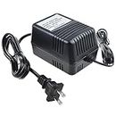 Marg AC/AC Adapter for Bachmann Trains Power Pack Speed Controller System 44212 BAC44212 Power Supply Cord Cable PS Charger Mains PSU