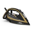 Tefal TurboPro FV5696E1 iron Dry iron Durilium AirGlide Autoclean soleplate 3000 W Black Gold