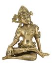 Whitewhale Brass Lord Indra Statue Idol Figurine Indra Murti Home Décor Gifts 
