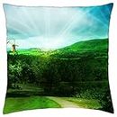 HOW GREEN IS MY VALLEY - Throw Pillow Cover Case (18