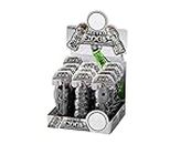 Metallhülle Skull antik Silber für Maxi Bic Feuerzeug mit Flaschenöffner - Verschiedene Auswahlmöglichkeiten (1)