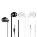 Noise Reduction Headphones with Microphone 3.5mm Wired Earphones for Kids Adults