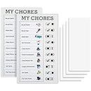 2PCS Memo Plastic Board RV Checklist Board Reusable Checklist Note Board Simple-Reminder Tool Notes and Messages Board for RV Chores and Elder Care(MY居家款)