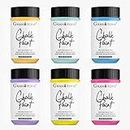 GRANOTONE Chalk Paint For Furniture, Home Decor Crafts Eco Friendly All In One No Wax Needed Bohemian Jewels, Multicolor
