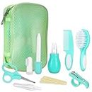 Lictin Baby Grooming Kit Newborn Care - 12PCS Baby Health Care Set Portable Baby Health and Grooming Kit, Safety Cutter Baby Nail Kit for Nursing Baby Girl Boys