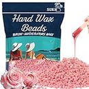 Sukh Hard Wax Beads for Hair-Removal - Blue Hard Wax Beans Hot Wax Beads Hair Removal Wax Hard Wax Melts Brazilian Bikini Wax for Face, Body, Legs Underarms, Back and Chest