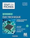 Le cours d'électronique - 3e éd. (Tout en fiches) (French Edition)